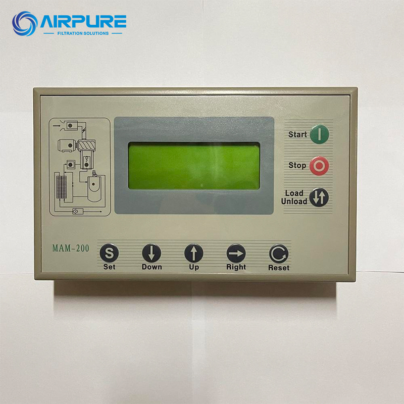 Industrial Remote Control LCD Panel Mam-220 Monitor PLC for Screw Air Compressor